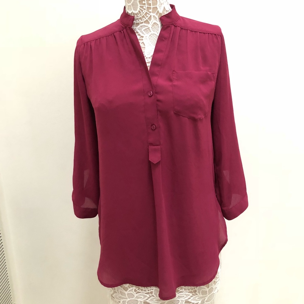 41 Hawthorn 3/4 Sleeve Blouse Size S